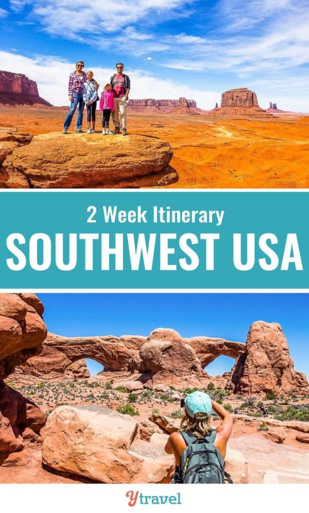 The American Southwest is one of the best destinations for USA road trips. Check out this 2 week itineray through the states of Nevada, Utah and Arizona that take in some of the best USA National Parks. Who loves road trips? Don't miss this.