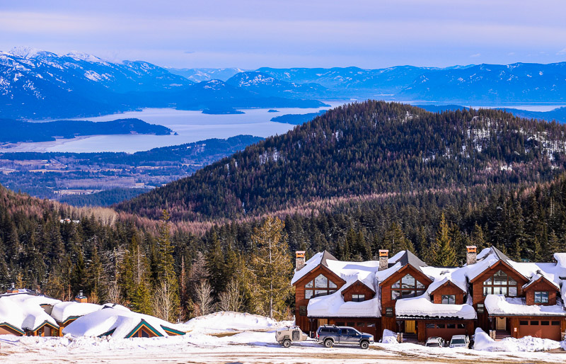 View of Lake Pend Oreille from Schweizer