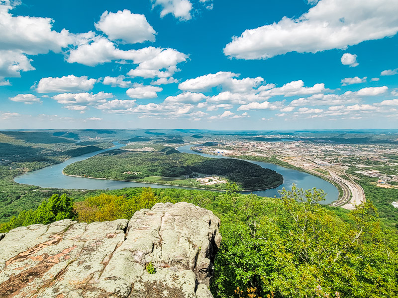 View of Chattanooga from Point PArk
