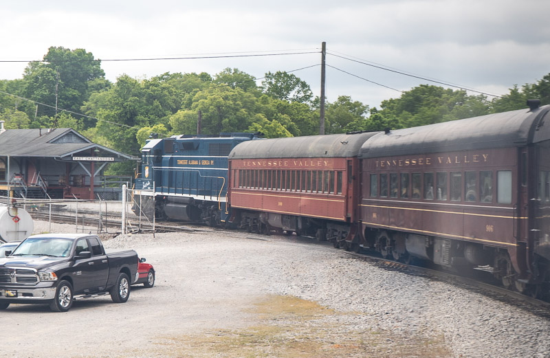 Family friendly chattanooga attraction Tennessee Valley Railroad