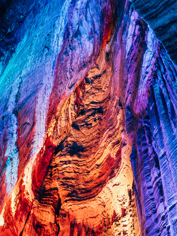 ruby falls tour with kids