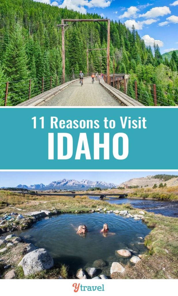 Idaho is one of the most underrated states in the USA for awesome travel experiences. Here are 11 reasons why you should visit Idaho for your next vacation. And put these Idaho activities on your Idaho travel bucket list.