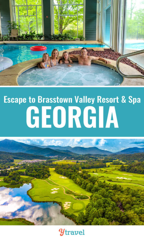 Looking for getaways in the Georgia mountains? Brasstown Valley Resort & Spa in the North Georgia Mountains is close to Atlanta and offers relaxation + adventure for all the family. If you love golf, spa treatments, hiking, boating, tennis, pools, you'll love this resort. Check out this guide.