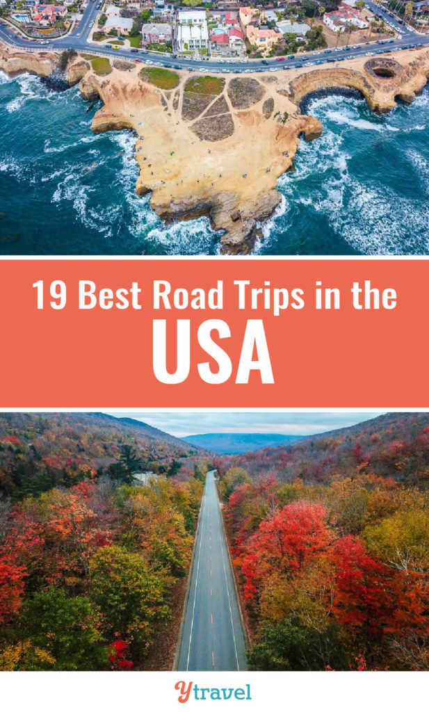 Best way to explore the USA is on a classic American road trip. Here are 19 of the best road trips in the USA to pack your car for. Note: going on a road trip is one of our top family travel tips. Check out these USA road trips.