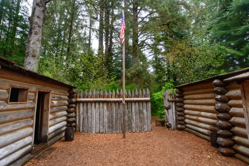Fort Clatsop Lewis and Clark Historical area oregon