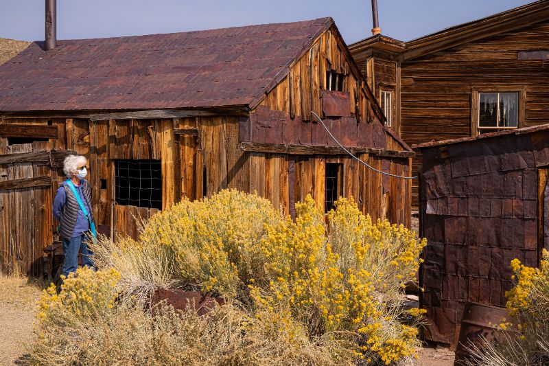 Bodie California abandoned homes 