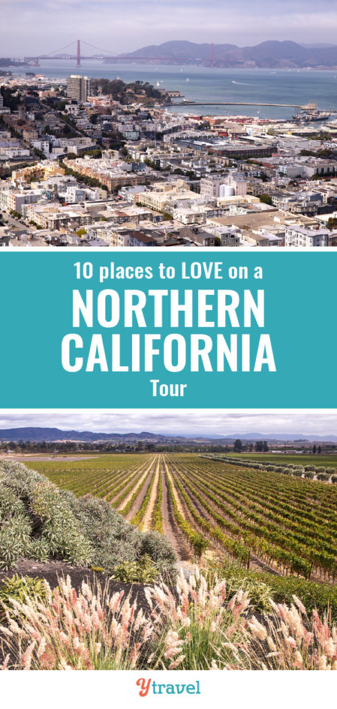 northern california globus tour