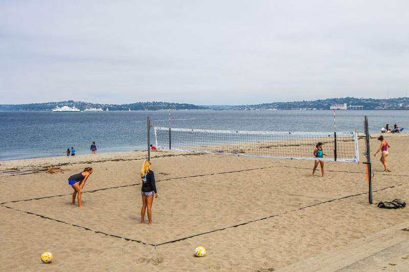 alki beach volleyball courts