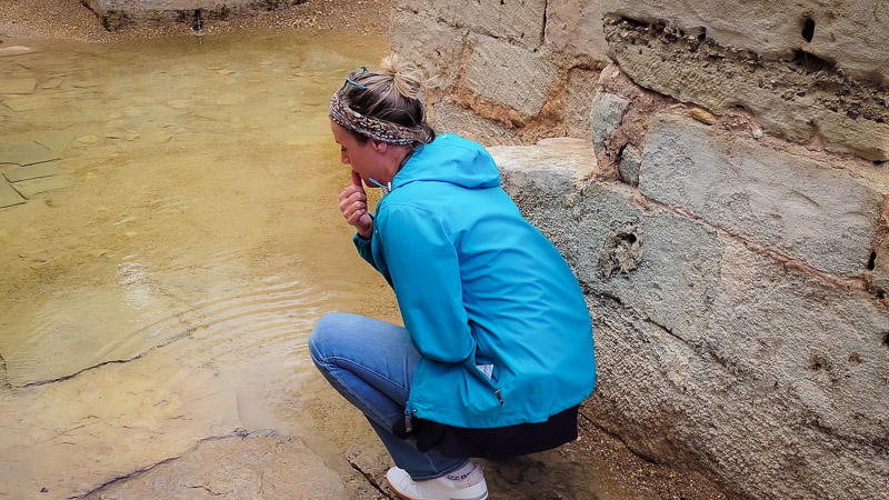 Where Jesus was baptized Jordan