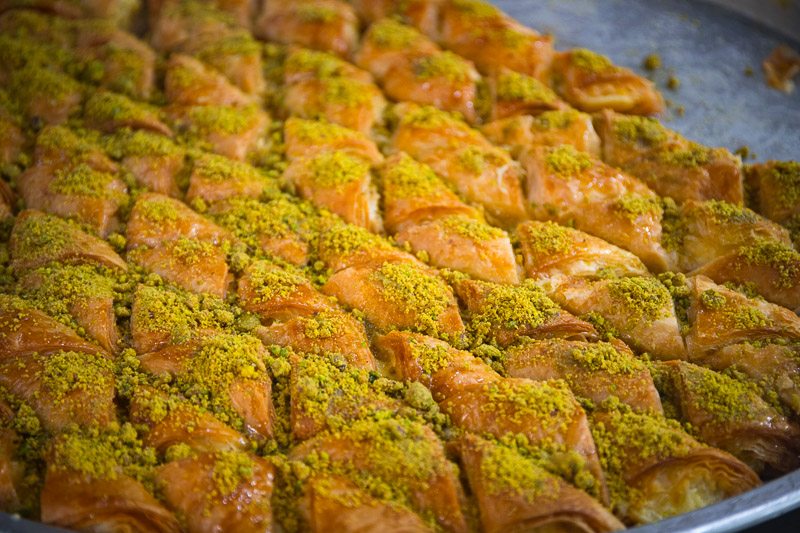 Kunafeh, cheese dessert jordan