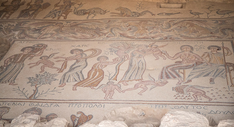  tragedy of Phaedra and Hippolytus mosaic