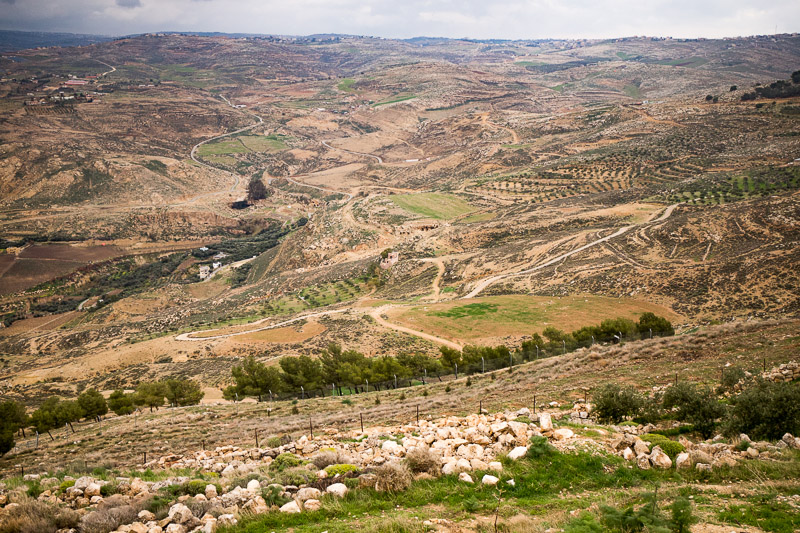 view from mount nebo
