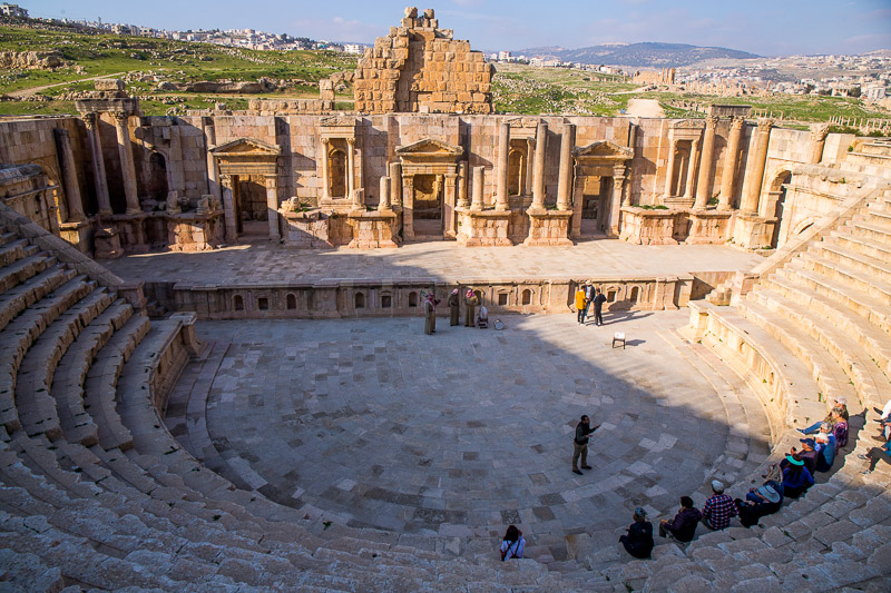 South theater of jerash