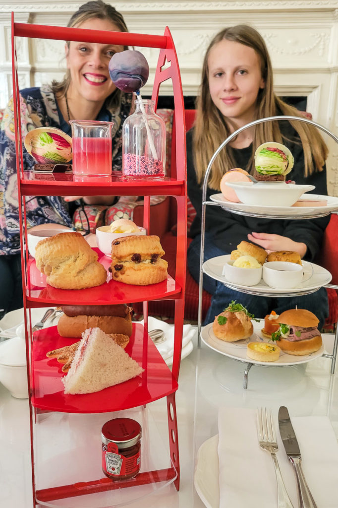 Afternoon tea at The Ampersand Hotel in South Kensington was fantastic!