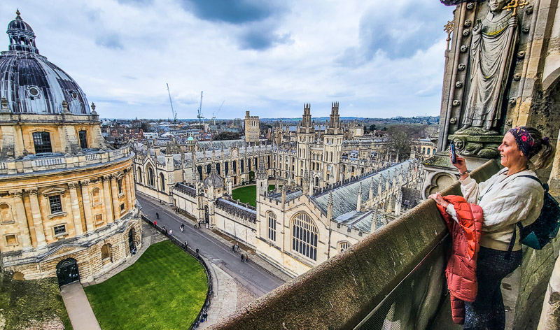 The University Church of St Mary the Virgin’s Tower, Oxford, England