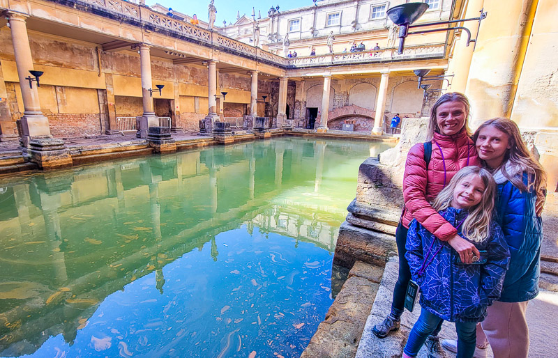 The Roman Baths, England