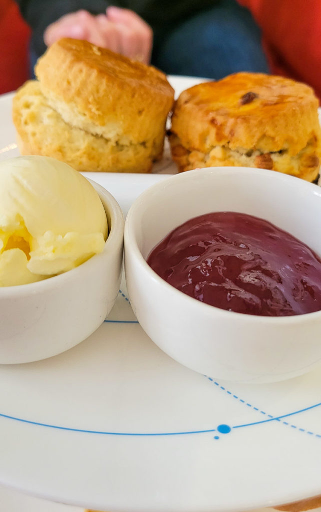british scones and jam