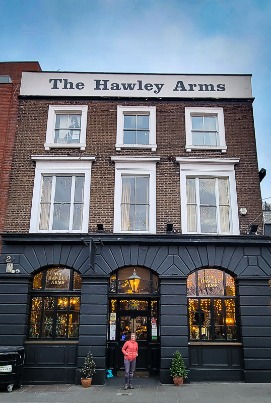the Hawley Arms Camden
