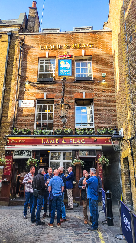 Lamb & Flag Covent Garden