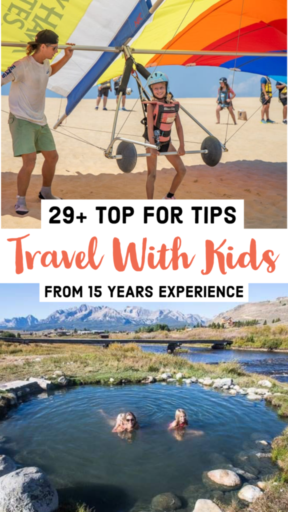 top tips for traveling with kids