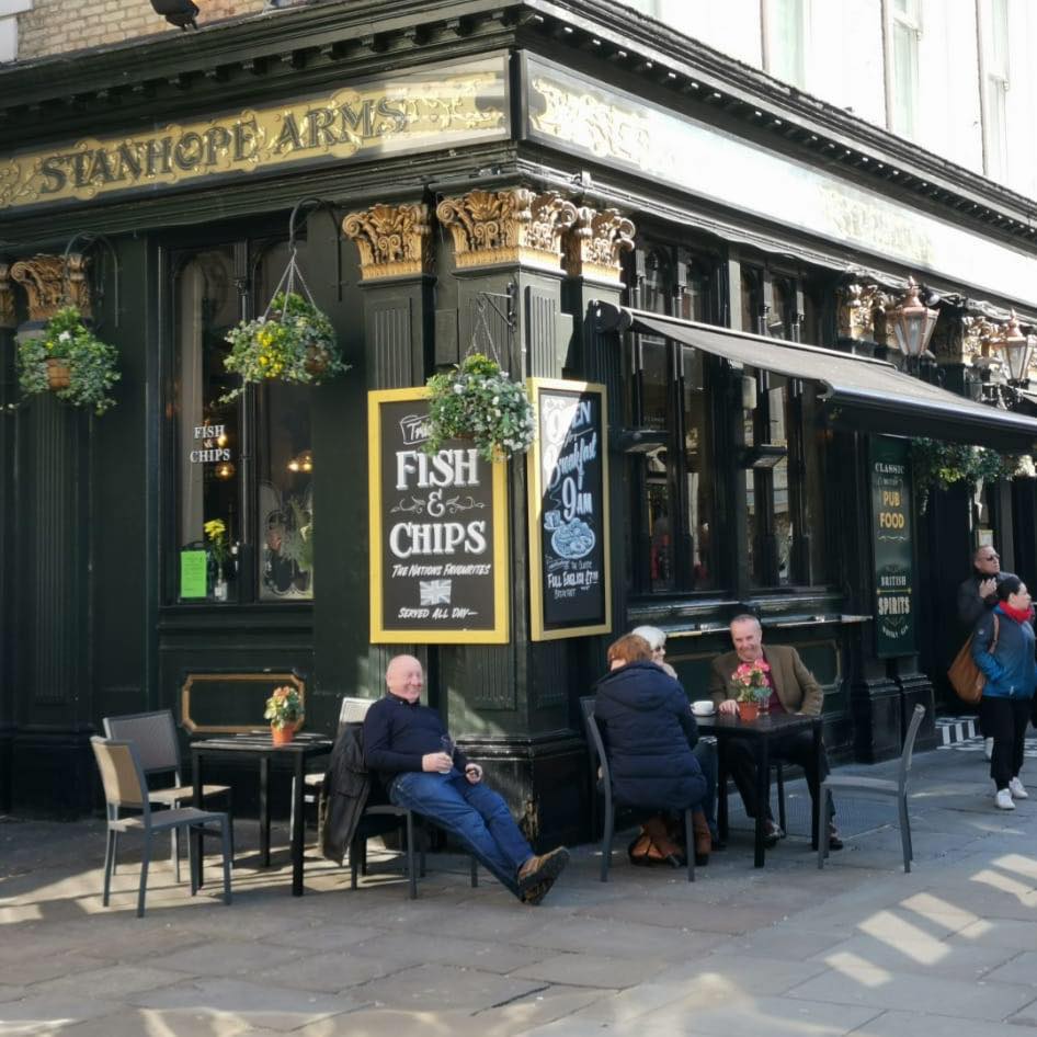 stanhope arms london