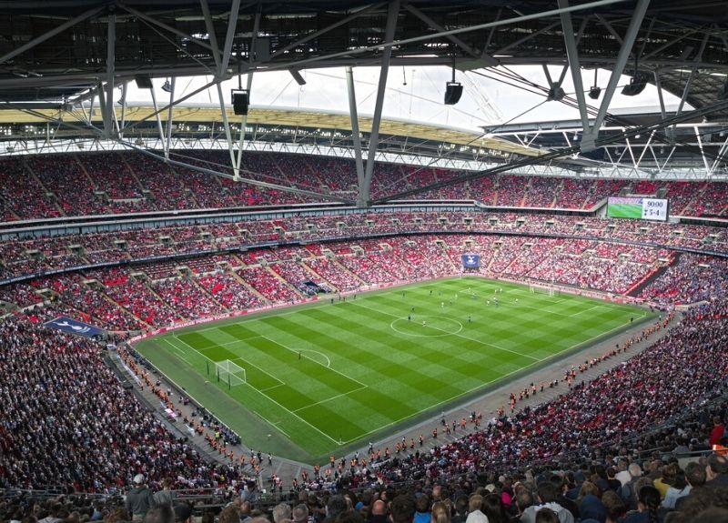 Wembley Stadium, London. Image by DepositPhotos.com