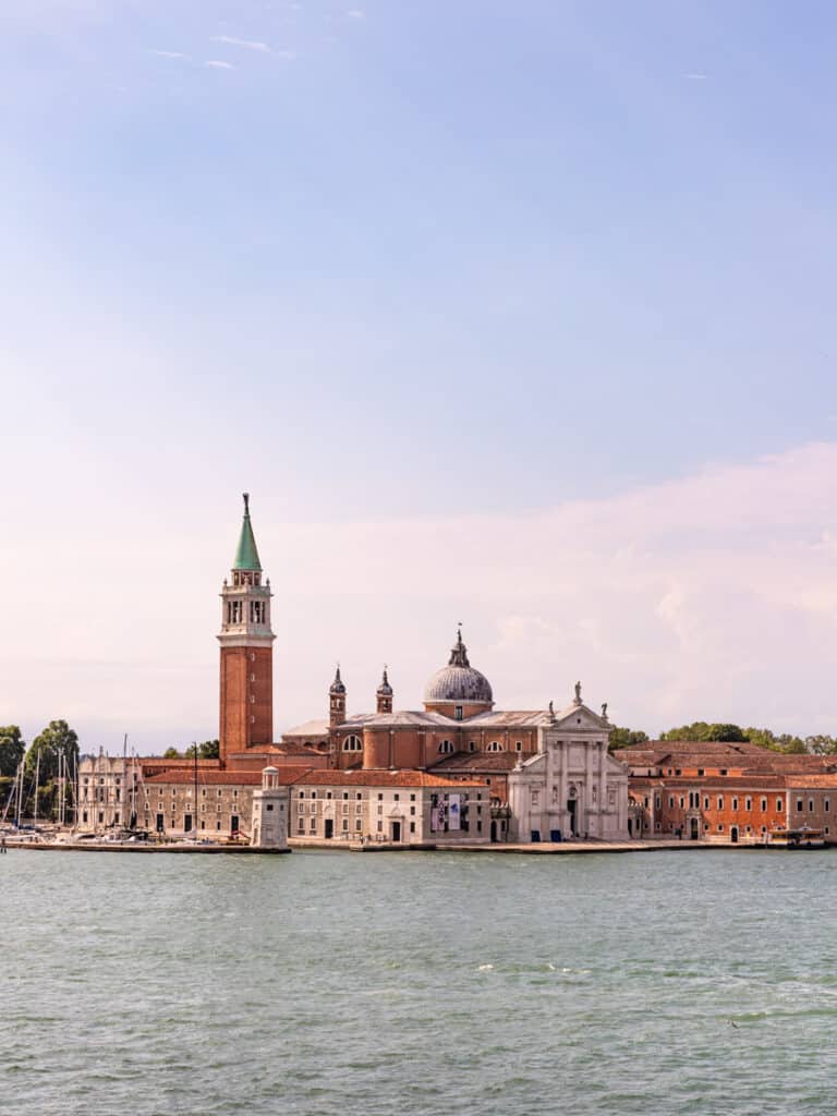 church tower on San Giorgio Maggiore Island Venice