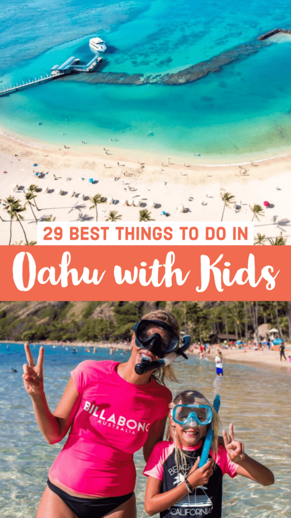 oahu with kids pin