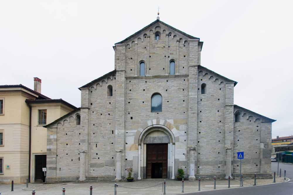 exterior of basilica