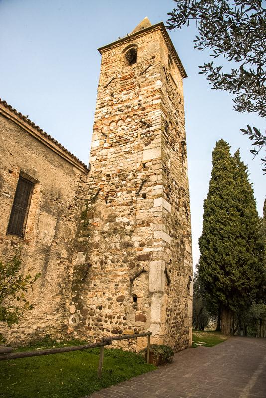 bell tower of the church of san pietro Mavino