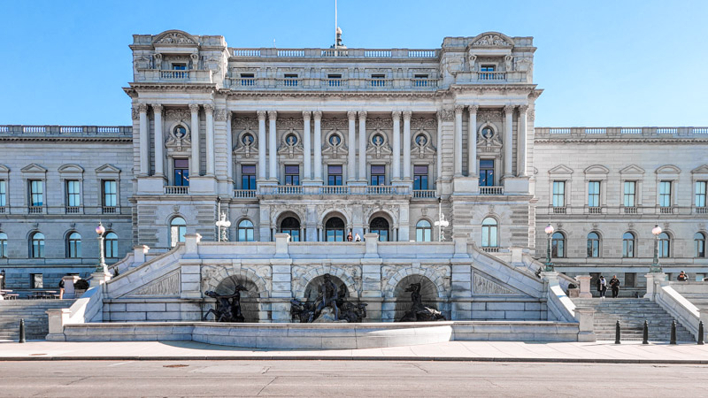 exterior of library of congress
