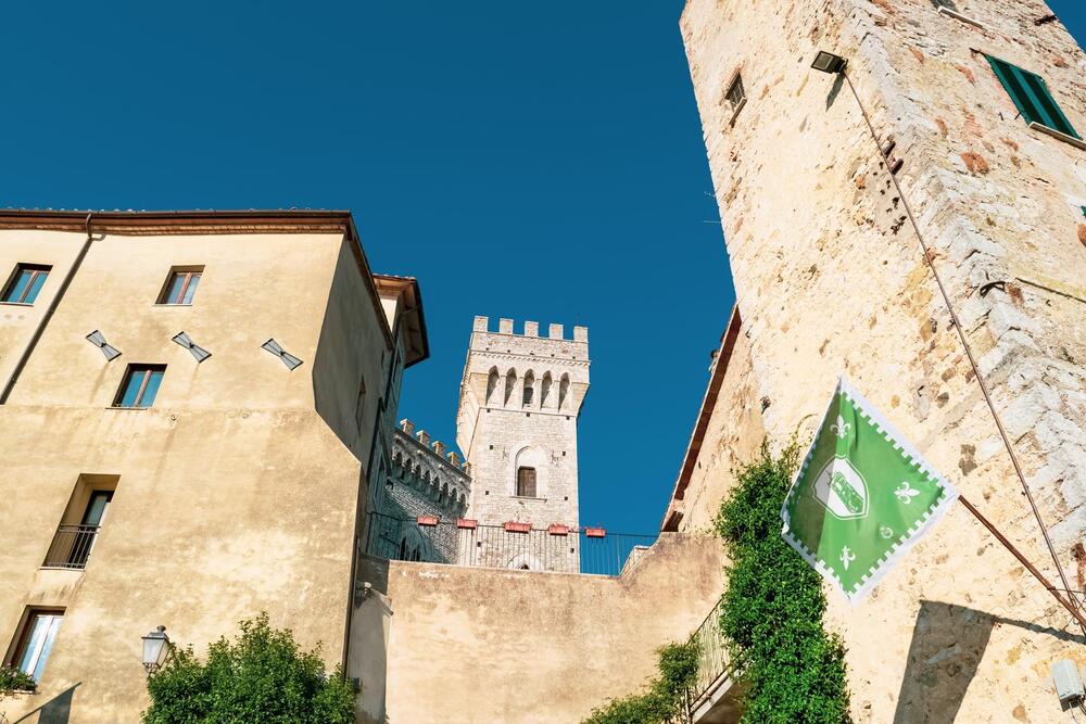 tower  of san casciano de bagni castle