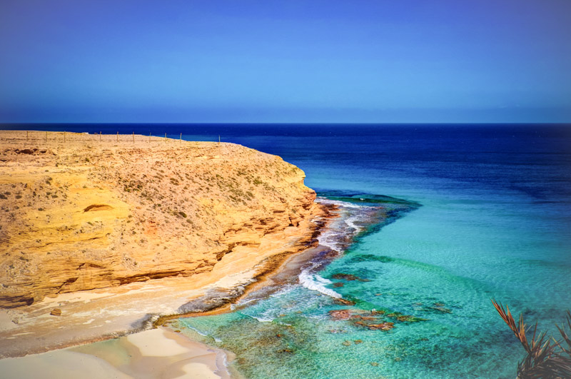 Landscape with soil  Ageeba beach, Mersa Matruh, Egypt