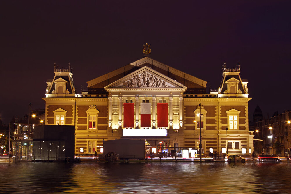 Concert hall on canal