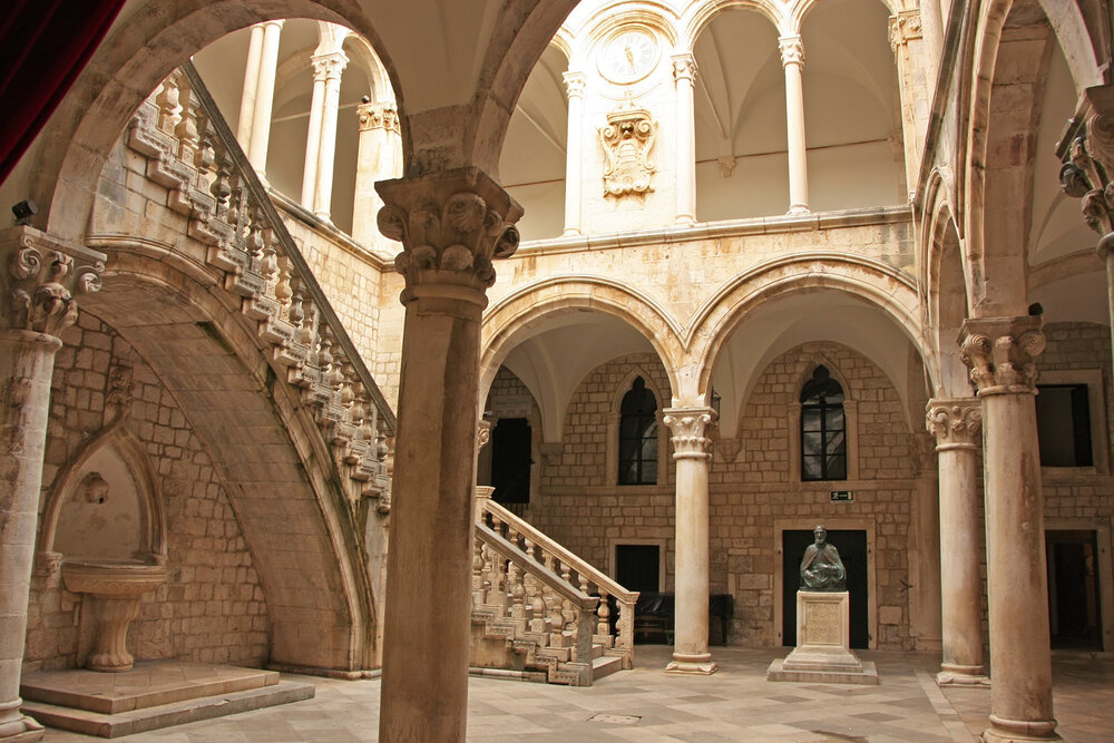 courtyard of rector's palace