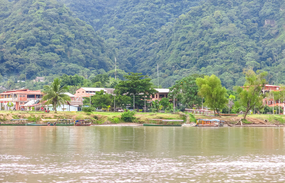 Rurrenabaque village on edge of amazon