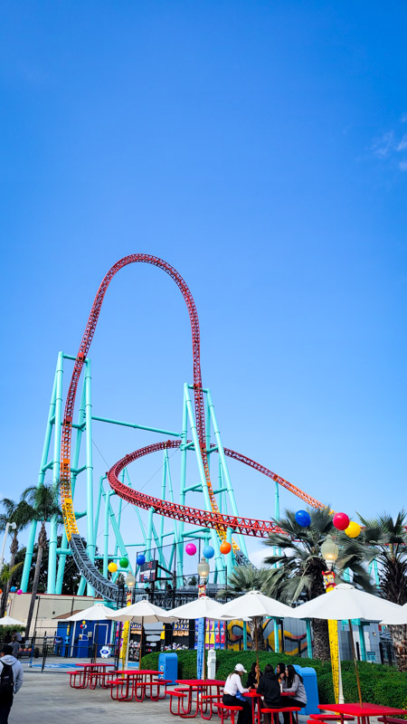 the loop on xcelerator the ride