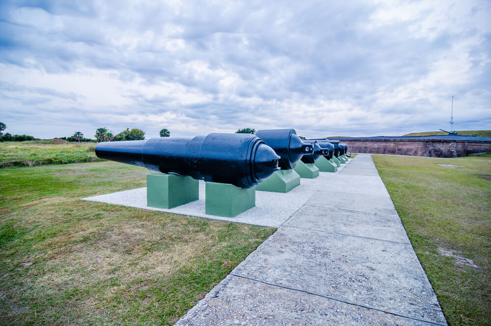 canons at Fort Moultrie