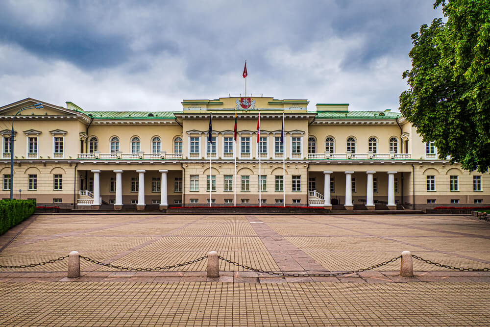 exterior presidential palace vilnius
