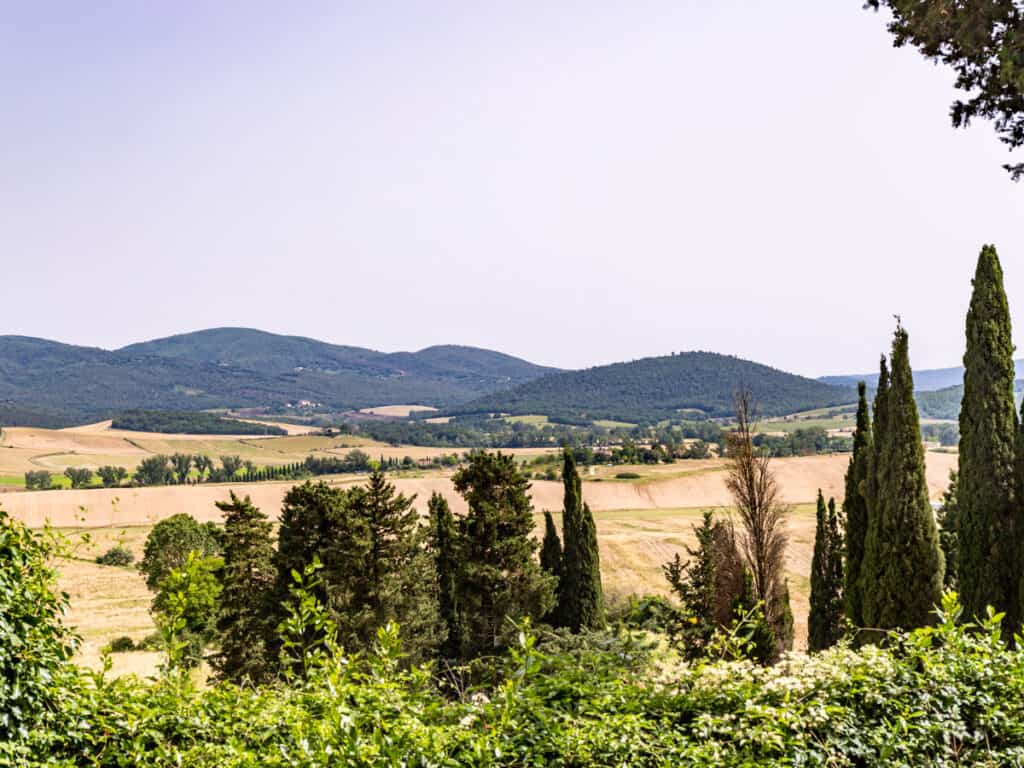 the tuscan countryside