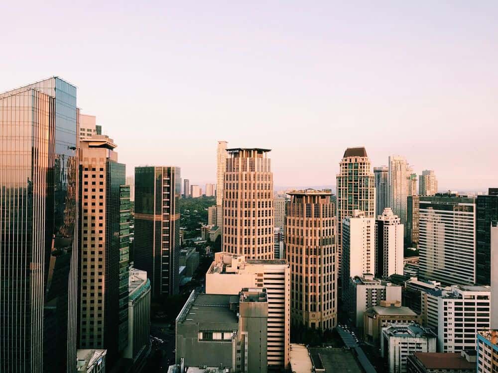 high rises of Makati City